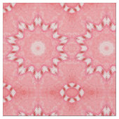 Candy Cane Kerstmis Kaleidoscoop Patroon Stof (Close Up)