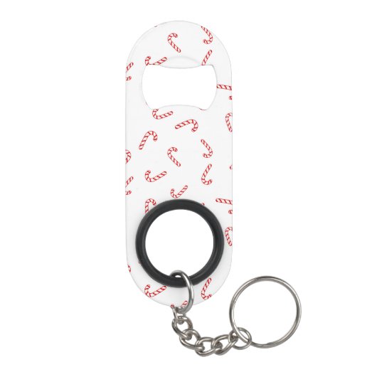 Candy Cane Kerstmis Mini Flessenopener (Achterkant)