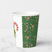 Candy Cane Kerstmis Papieren Bekers (Links)