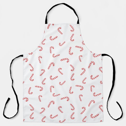 Candy Cane Kerstmis Schort (Voorkant)