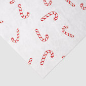 Candy Cane Kerstmis Tissuepapier (Detail)