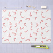 Candy Cane Kerstmis Tissuepapier (Craft)