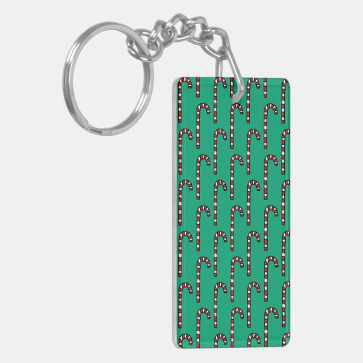 candy cane key chain  sleutelhanger (Voorkant Links)