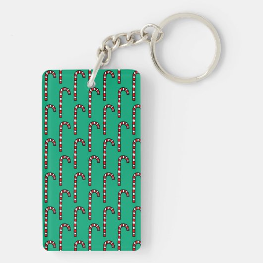 candy cane key chain sleutelhanger (achterkant)