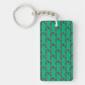 candy cane key chain  sleutelhanger (Voorkant)