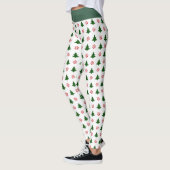 Candy Cane Kisses en kerstbomen Leggings (Links)