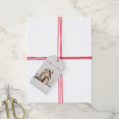 Candy Cane Kisses Gingerbread House Kerstcadeau Cadeaulabel (Met Touw)