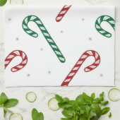 Candy Cane Kitchen Towel Theedoek (Gevouwen)