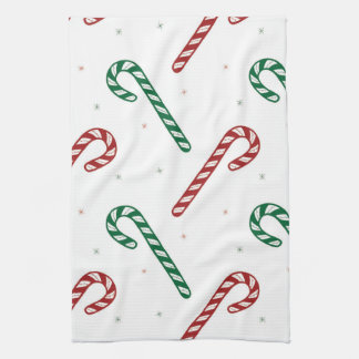 Candy Cane Kitchen Towel Theedoek