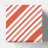Candy Cane Koor-Diagonaal-Streep Bedankdoosjes (Bovenkant)