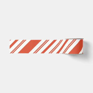 Candy Cane Koorstreep-Diagonaal Grosgrain Lint