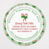 Candy Cane Labels (Design 1)