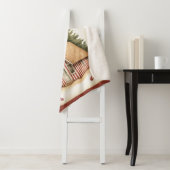 Candy Cane Lane Bed & Breakfast Sherpa Blanket  Deken (In situ)