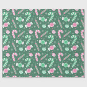 Candy Cane Lane Cadeaupapier (Vlak)