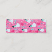 Candy Cane Lane Christmas Bladwijzer Mini Visitekaartje (Voorkant)