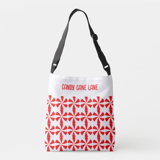 Candy Cane Lane Crossbody Tas (Achterkant)
