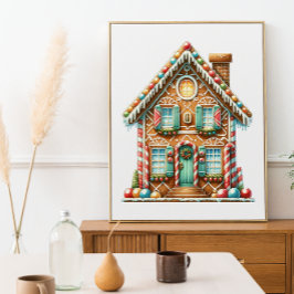 Candy Cane Lane - Het zoete peperkoekhuis Poster