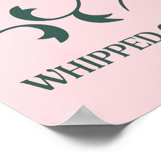 Candy Cane Lane Hot Chocolate Bar Poster (Hoek)