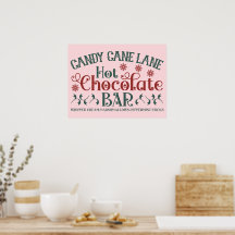 Candy Cane Lane Hot Chocolate Bar