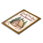 Candy Cane Lane Notebook Notitieboek (Linkerzijde)