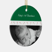 Candy Cane Lane Ornament (groen) (Rechts)