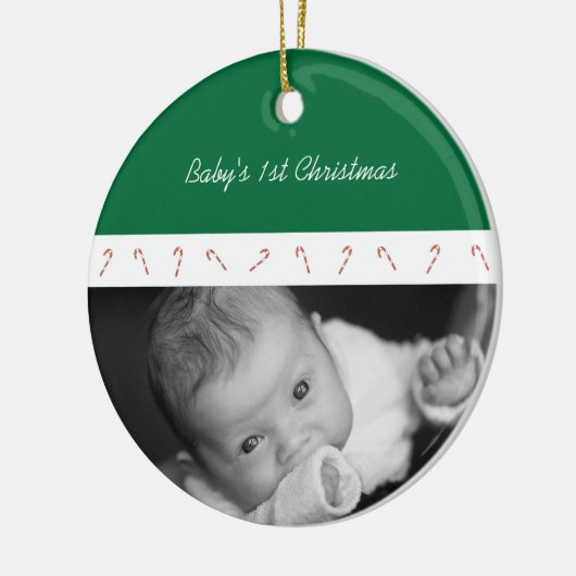 Candy Cane Lane Ornament (groen) (Links)