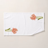 Candy Cane Lelies op een Badkamer Handdoek Set (Handdoek)