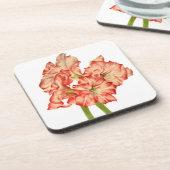 Candy Cane Lelies op Onderzetters (Linkerzijde)