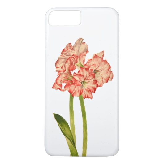 Candy Cane Lilies op een Apple iPhone Case (Achterkant)