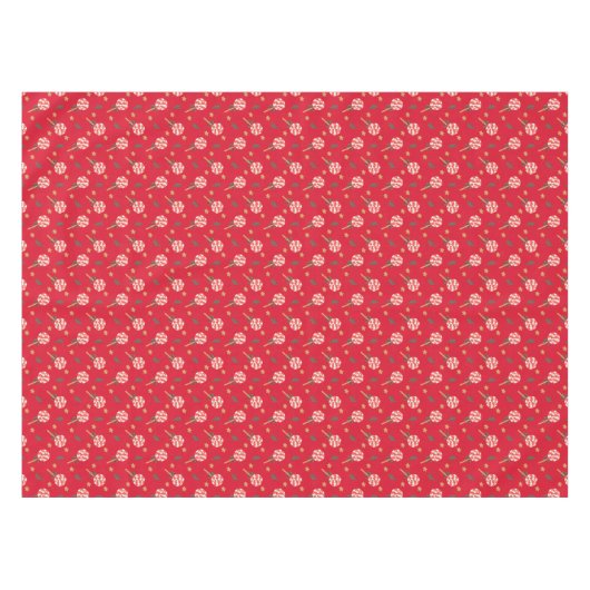 Candy Cane Lollipops Tablecloth Tafelkleed (Voorkant (Horizontaal))