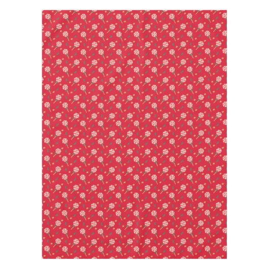 Candy Cane Lollipops Tablecloth Tafelkleed (Voorkant)