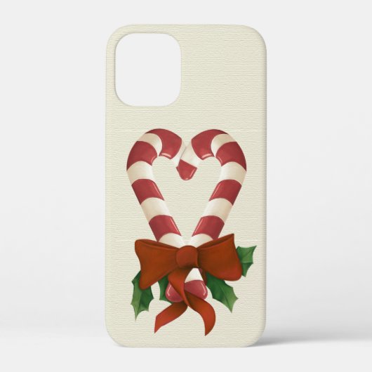 Candy Cane Love Phone Case (Achterkant)