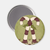 Candy Cane Magnet (Voorkant / Achterkant)