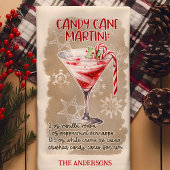 Candy Cane Martini Christmas Cocktail Recept Theedoek