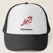 Candy Cane McSweetness Trucker Pet (Voorkant)