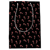 Candy Cane Medium Cadeauzakje (Voorkant)