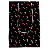 Candy Cane Medium Cadeauzakje (Achterkant)