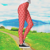 Candy Cane Medium Leggings