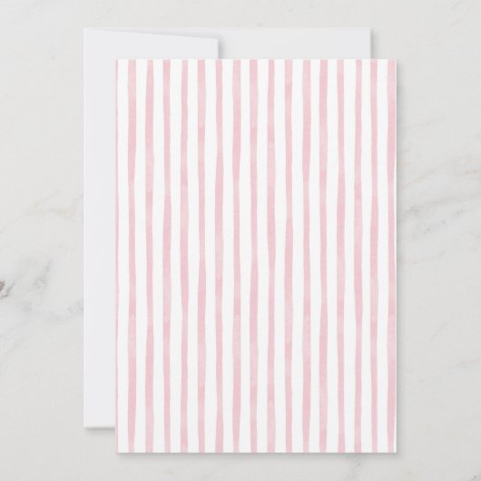 Candy Cane Melk & Cookies Kerst Exchange Party Kaart (Achterkant)