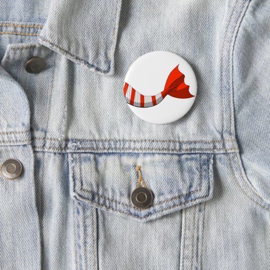 Candy Cane Mermaid Tail V2 Ronde Button 5,7 Cm (In situ)