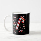 Candy Cane Merry And Bright Red And White Candy Co Koffiemok (Links)