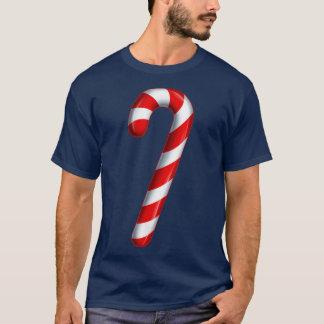 Candy Cane Merry and Bright Red and White Snoep Co T-shirt