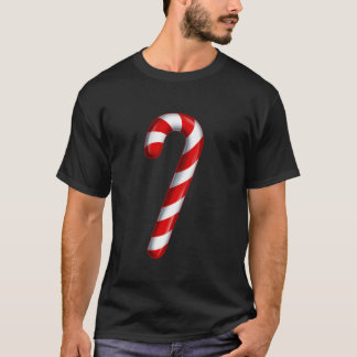 Candy Cane Merry and Bright Red and White Snoep Co T-shirt