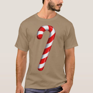 Candy Cane Merry and Bright Red and White Snoep Co T-shirt
