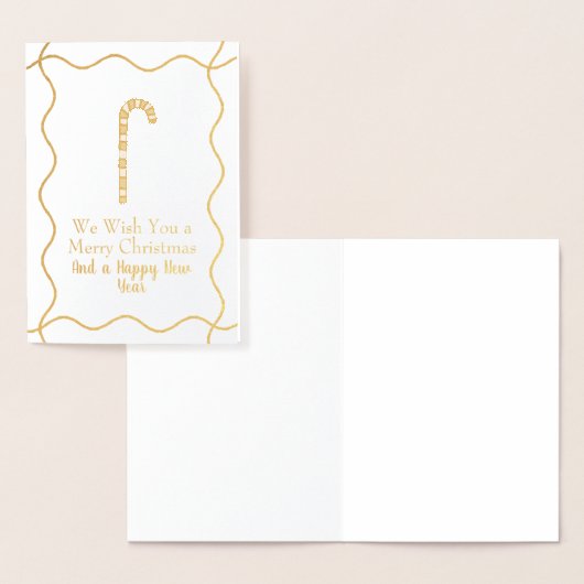 Candy Cane Merry & Bright Folie Kaarten (Display)