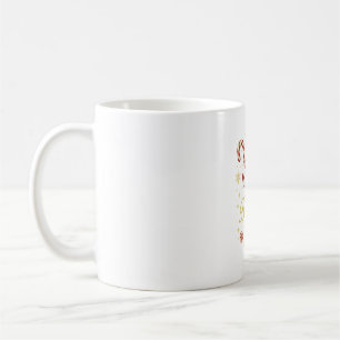 Candy Cane "Merry & Bright" Kerst Mok