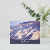 Candy Cane Mountains Azerbaijan Briefkaart (Staand voorkant)