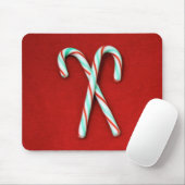 Candy Cane Mousepad Muismat (Met muis)