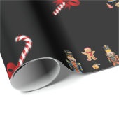 Candy Cane Nutcracker Suite Wrapping Paper Cadeaupapier (Rol Hoek)