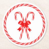 Candy Cane Onderzetters (Voorkant)